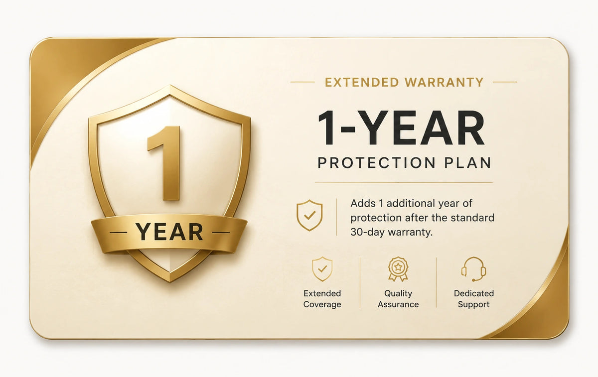 LQS 1-year extended warranty protection card for kitchen sinks