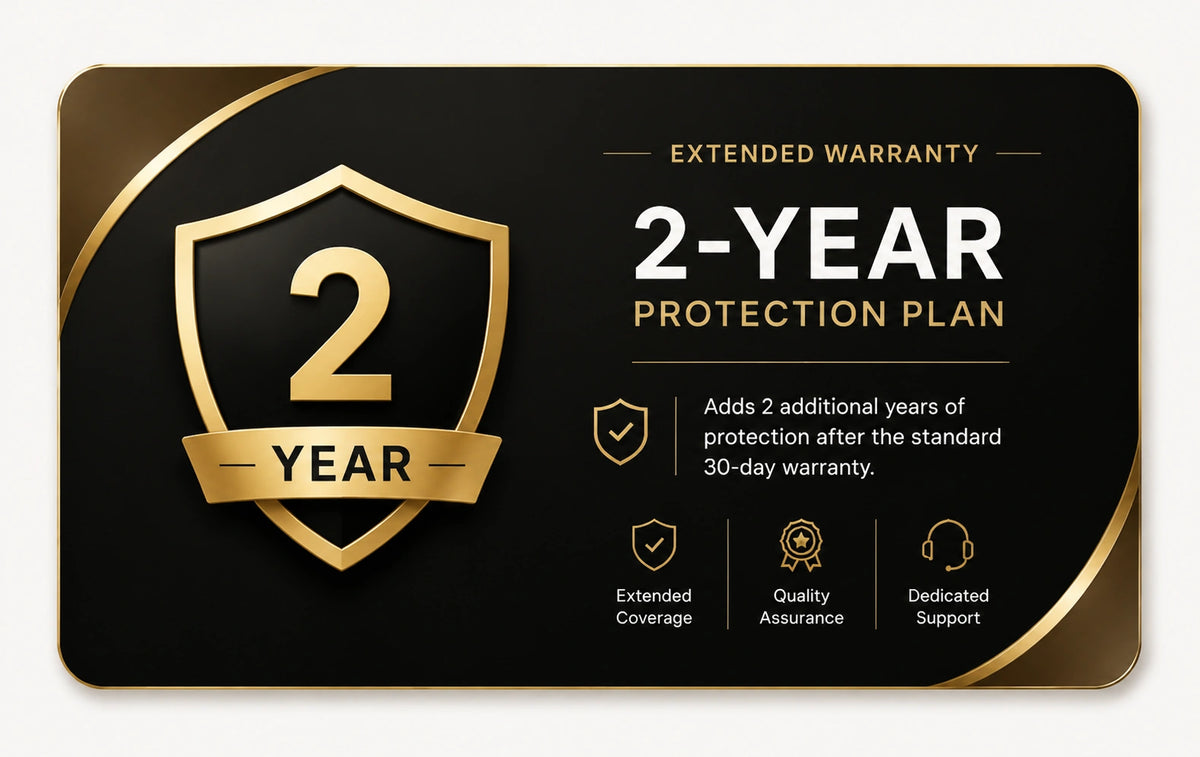 LQS 2-year extended warranty protection card for kitchen sinks