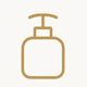 Soap dispenser icon for bathroom sinks